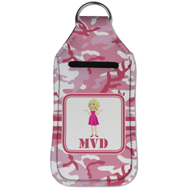 Custom Design - Sanitizer Holder Keychain - Large (Front)