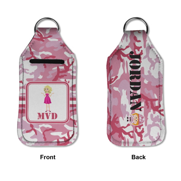 Custom Design - Sanitizer Holder Keychain - Large APPROVAL (Flat)