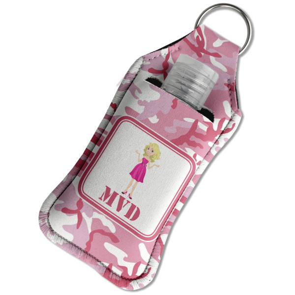 Custom Design - Sanitizer Holder Keychain - Large in Case