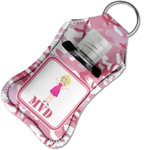 Custom Design - Sanitizer Holder Keychain - Small in Case