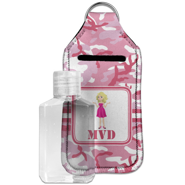 Custom Design - Sanitizer Holder Keychain - Large with Case