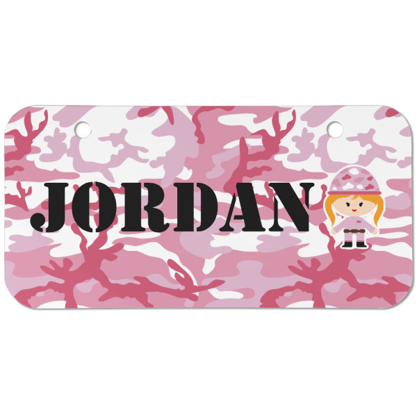 Custom Design - Mini Bicycle License Plate - Two Holes