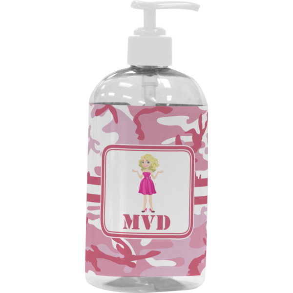 Custom Design - Large Liquid Dispenser (16 oz) - White