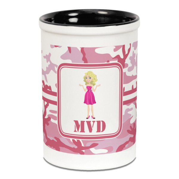 Custom Design - Pencil Holder - Black