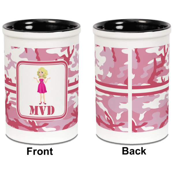 Custom Design - Pencil Holder - Black - approval