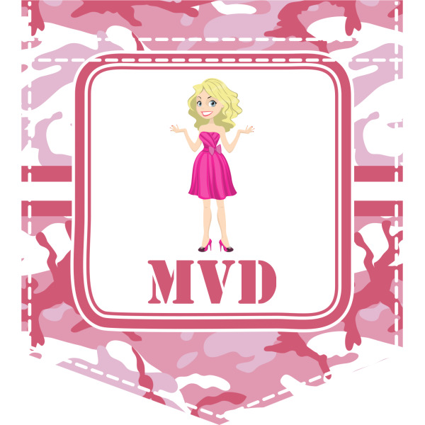 Custom Design Your Own Iron On Faux Pocket