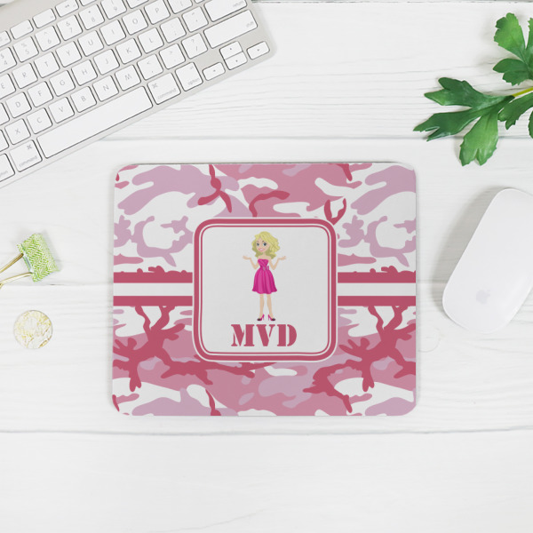 Custom Design - Rectangular Mouse Pad - LIFESTYLE 2