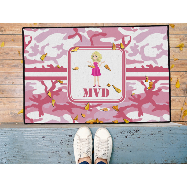Custom Design - Door Mat - 36"x24" - Lifestyle