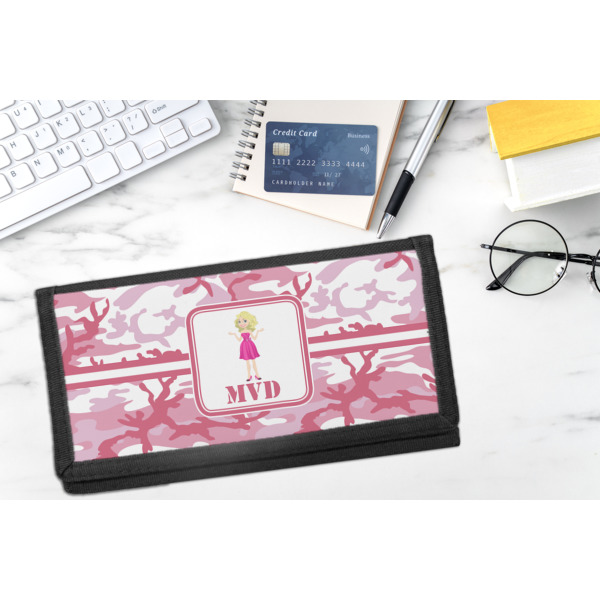 Custom Design - DyeTrans Checkbook Cover - LIFESTYLE