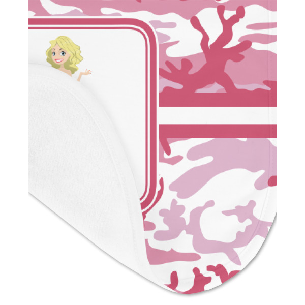 Custom Design - Baby Bib - AFT detail