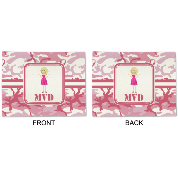 Custom Design - Linen Placemat - APPROVAL (double sided)