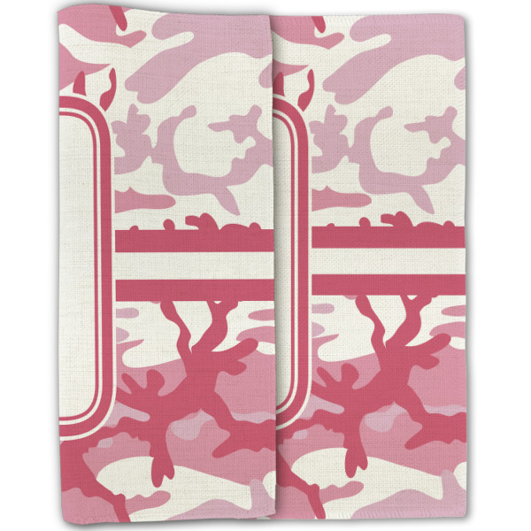 Custom Design - Linen Placemat - Double Sided - Folded Half