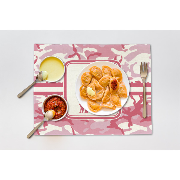 Custom Design - Linen Placemat - Single - Lifestyle