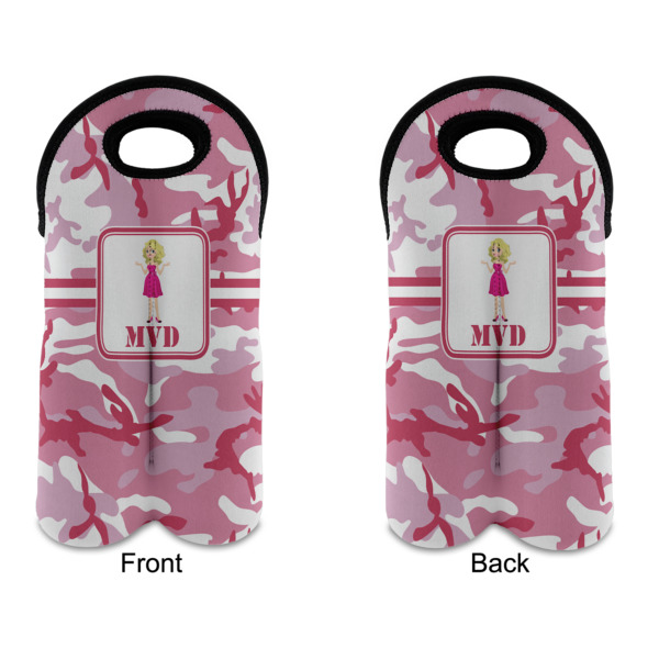 Custom Design - Double Wine Tote - Front & Back