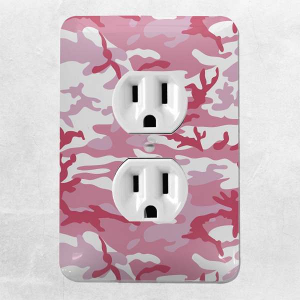 Custom Design - Electric Outlet Plate - Lifestyle