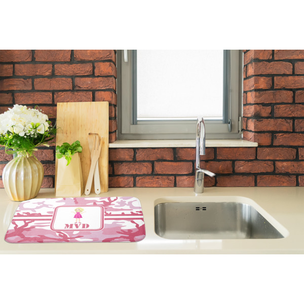 Custom Design - Dish Drying Mat - LIFESTYLE 2