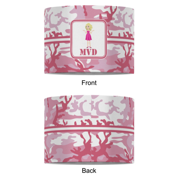 Custom Design - 8" Drum Lampshade - APPROVAL (Fabric)