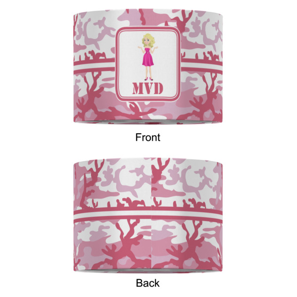 Custom Design - 12" Drum Lampshade - APPROVAL (Fabric)