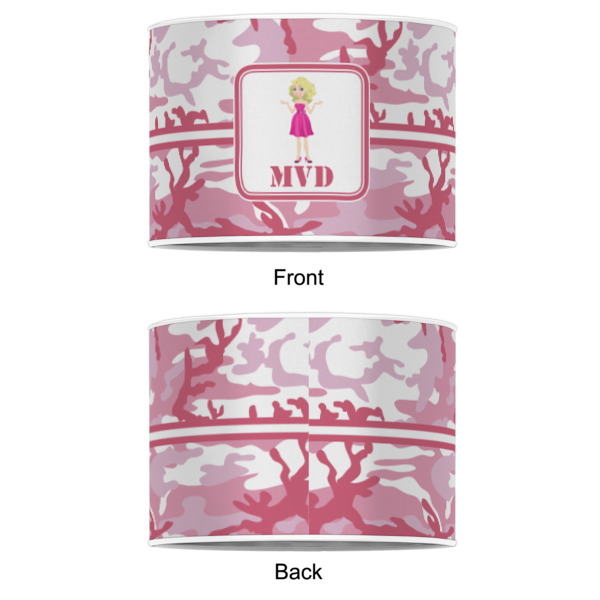 Custom Design - 8" Drum Lampshade - APPROVAL (Poly Film)