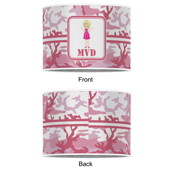 Custom Design - 12" Drum Lampshade - APPROVAL (Poly Film)