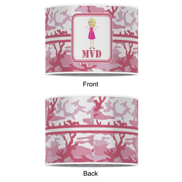 Custom Design - 16" Drum Lampshade - Approval (Poly Film)