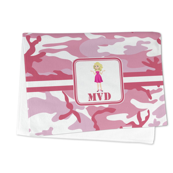 Custom Design - Microfiber Dish Towel - FOLDED HALF