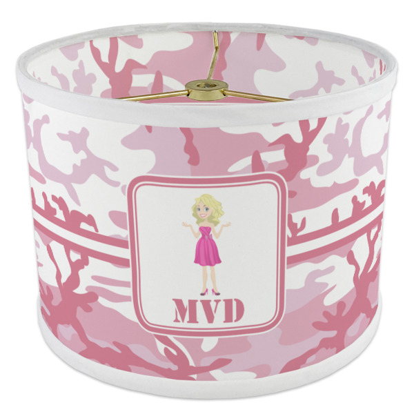 Custom Design - 8" Drum Lampshade - ANGLE Poly-Film