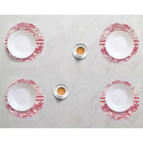 Custom Design - Round Linen Placemats - LIFESTYLE (set of 4)