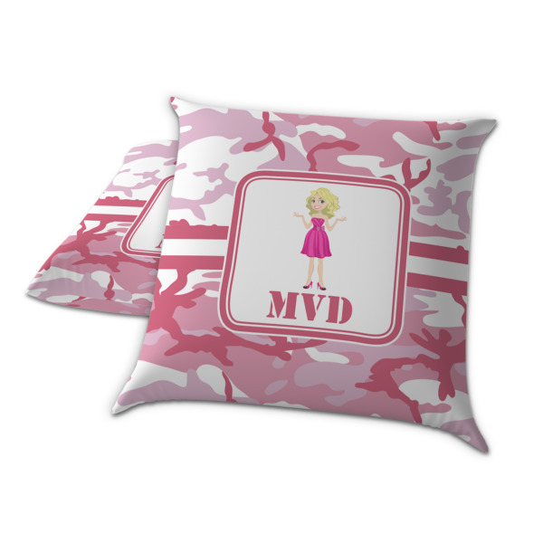 Custom Design - Decorative Pillow Case - TWO