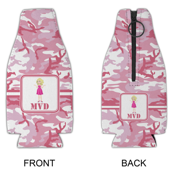 Custom Design - Zipper Bottle Cooler - APPROVAL