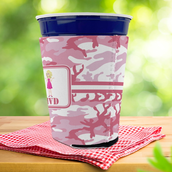 Custom Design - Party Cup Sleeves - with bottom - Lifestyle