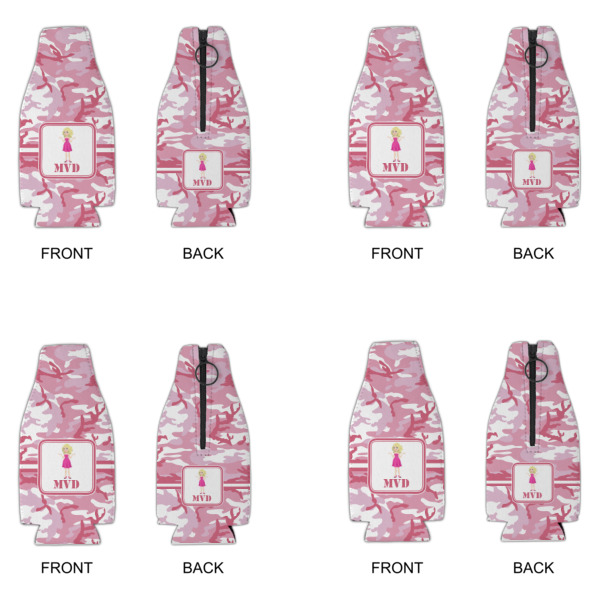 Custom Design - Zipper Bottle Cooler - Set of 4 - Approval