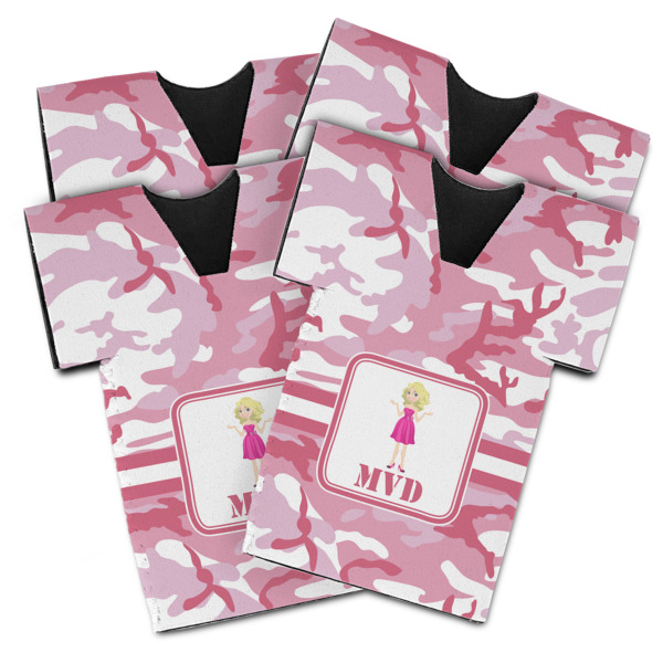 Custom Design - Jersey Bottle Cooler - Set of 4 - MAIN (flat)