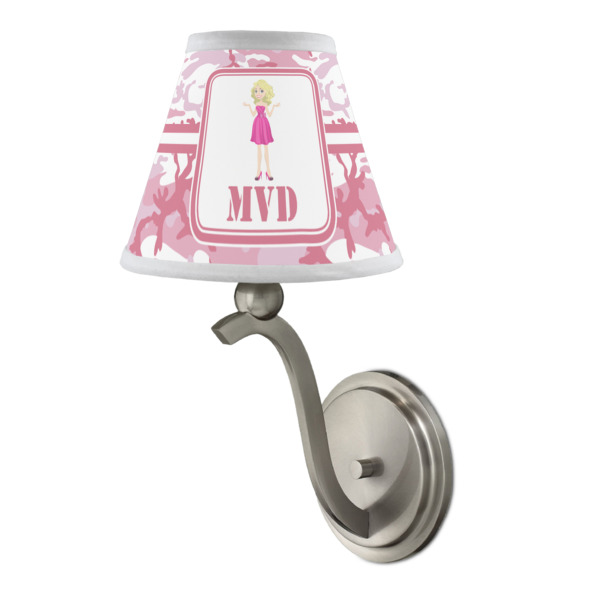 Custom Design - Chandelier Lamp Shade - Lifestyle (On wall lamp)