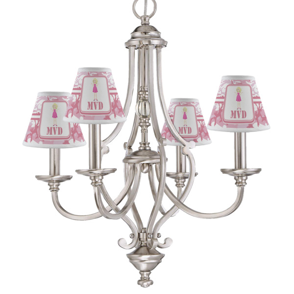 Custom Design - Chandelier Shade Shade - Lifestyle (On chandelier)