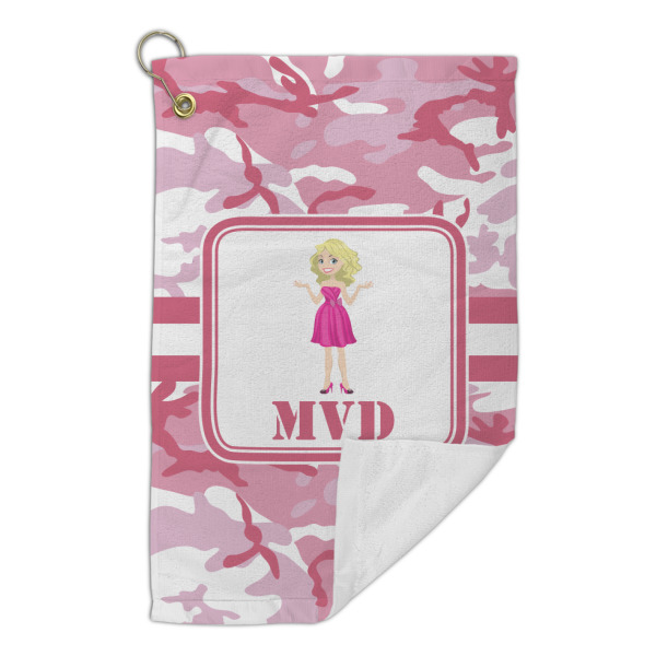 Custom Design - Microfiber Golf Towels Small - Front Folded