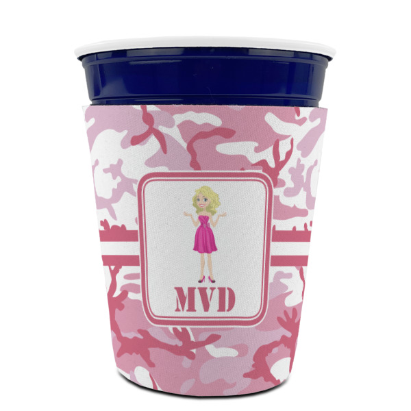 Custom Design - Party Cup Sleeves - without bottom - Front (On Cup)