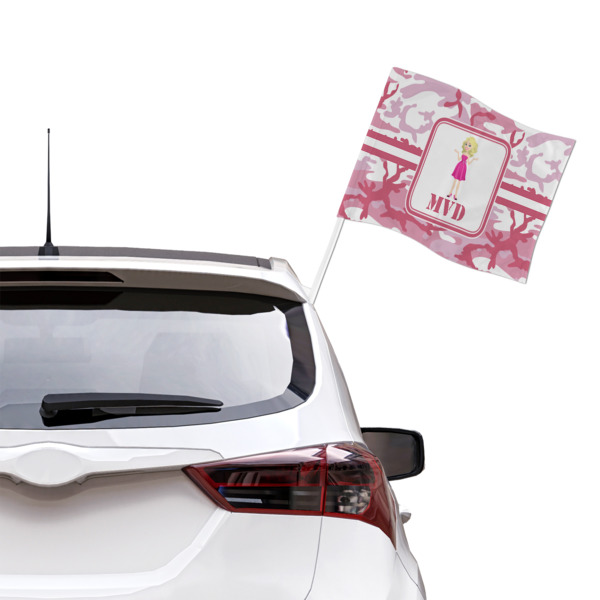 Custom Design - Car Flag - Large - LIFESTYLE