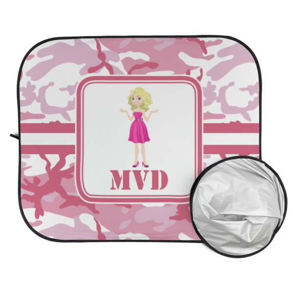 Custom Design - Car Sun Shades - FOLDED & UNFOLDED