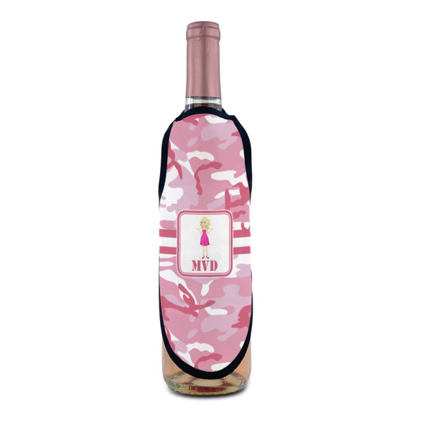 Custom Design - Wine Bottle Apron - IN CONTEXT