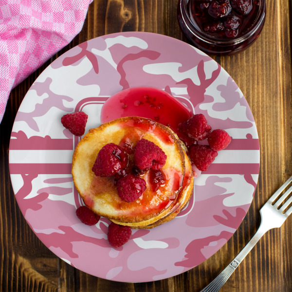 Custom Design - Melamine Plate 8 inches - LIFESTYLE