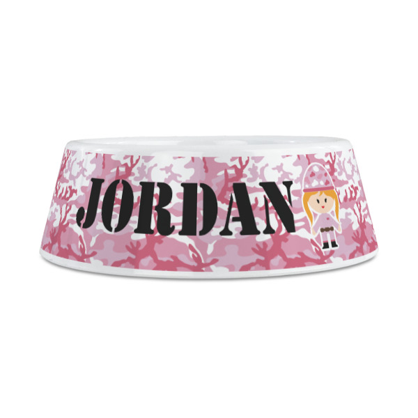 Custom Design - Plastic Dog Bowls - Medium - Front