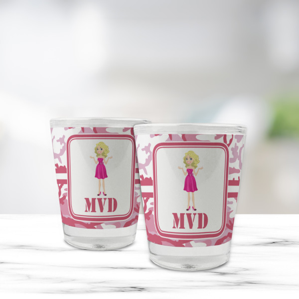 Custom Design - Glass Shot Glass - Standard - Lifestyle