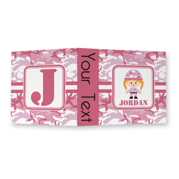 Custom Design - 3 Ring Binders - Full Wrap - 2" - Open Outside