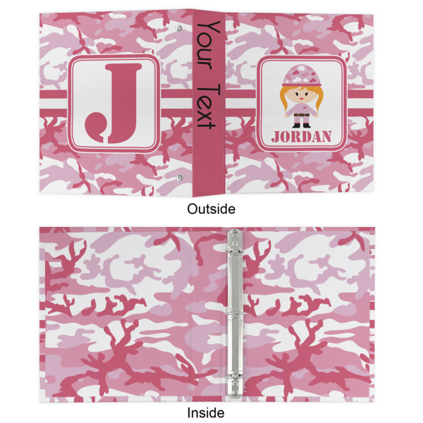 Custom Design - 3 Ring Binders - Full Wrap - 1" - Approval