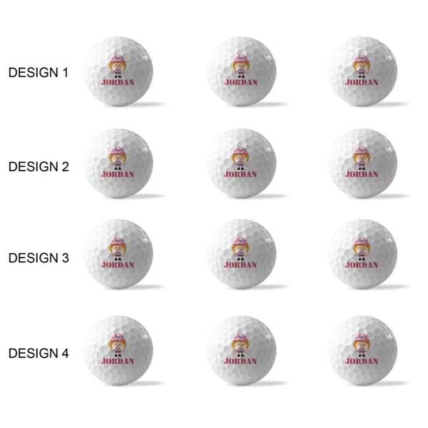 Custom Design - Golf Balls - Generic - Set of 12 - APPROVAL