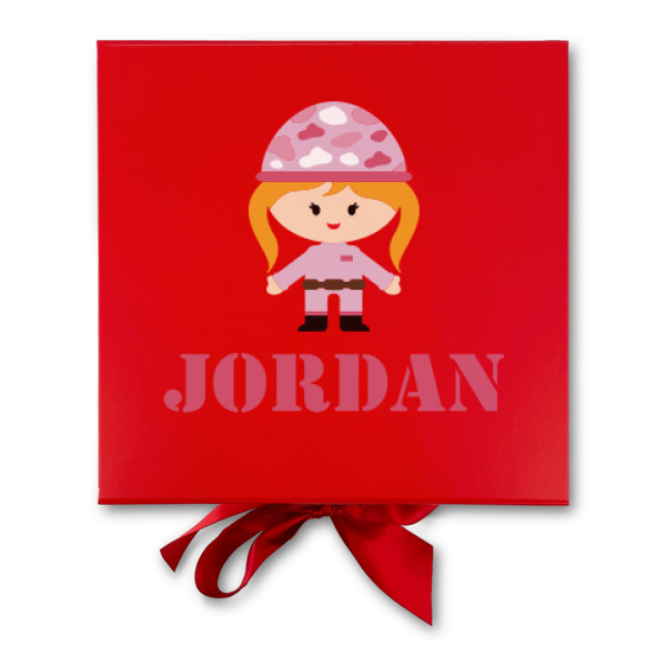 Custom Design - Gift Boxes with Magnetic Lid - Red - Approval
