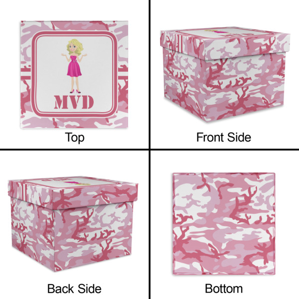 Custom Design - Gift Boxes with Lid - Canvas Wrapped - Small - Approval