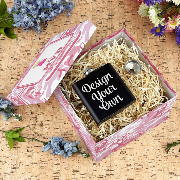 Custom Design - Gift Boxes with Lid - Canvas Wrapped - Large - In Context