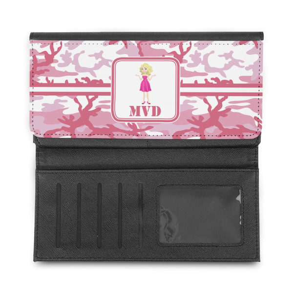 Custom Design - Ladies Wallet - Half Way Open